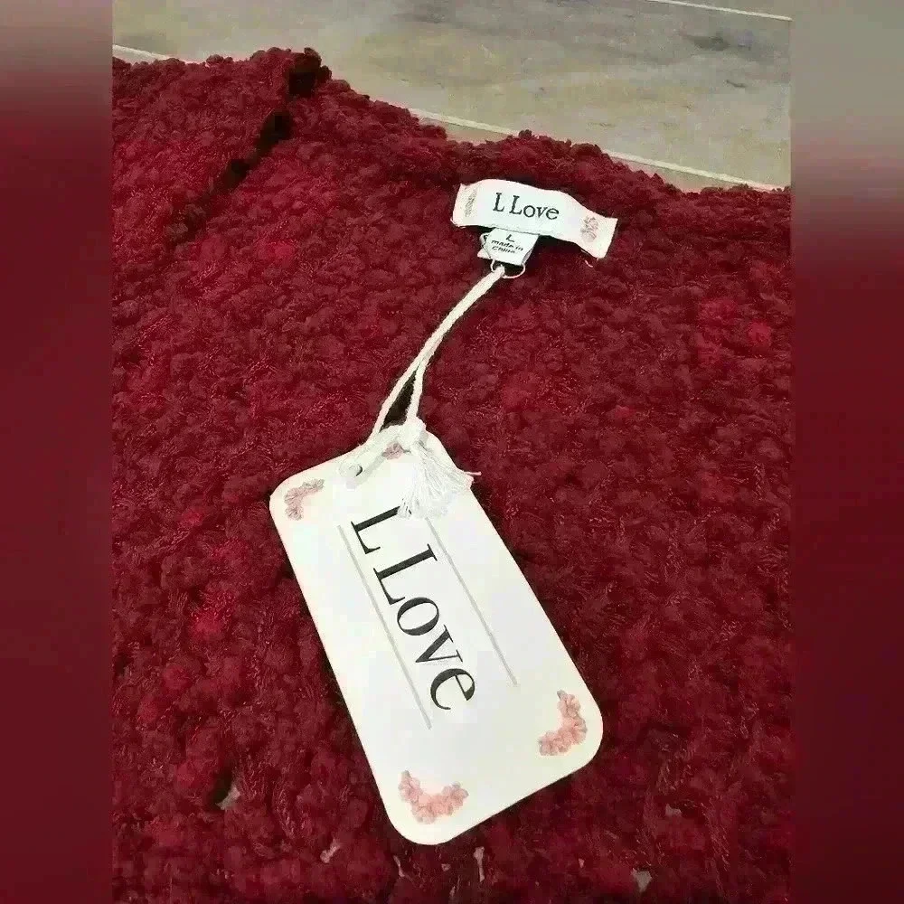 NWT L Love Super Soft Cardigan